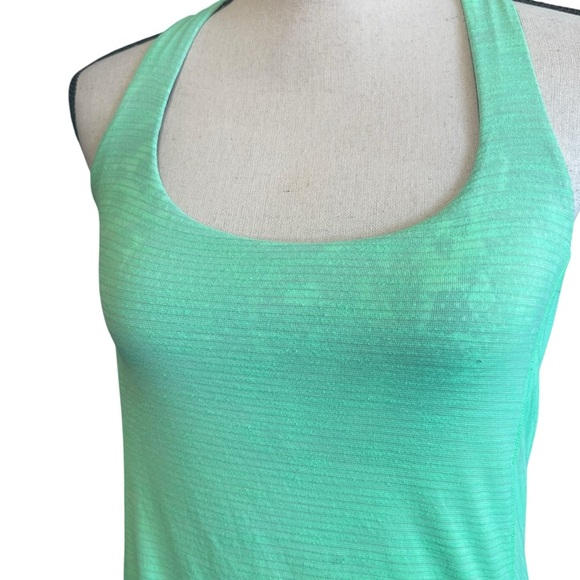 Lululemon Wild Tank Pistachio green Floral Sport White Multi Workout Athletic 4 - Picture 7 of 14
